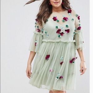 Asos Curve Embellished Dress